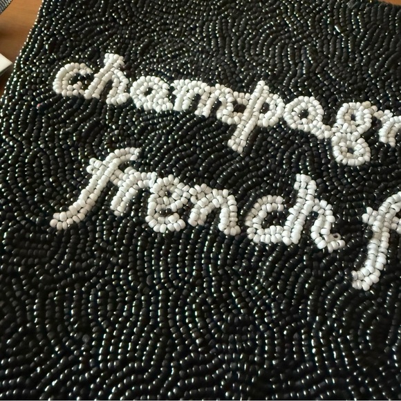 Kate Spade x Target Champagne & French Fries Beaded Clutch - Picture 5 of 10